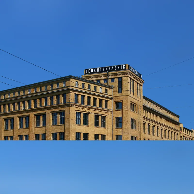 Unser Büro in der Leuchtenfabrik
