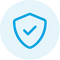 safety icon e-pixler blue