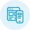 ux design icon e-pixler blue